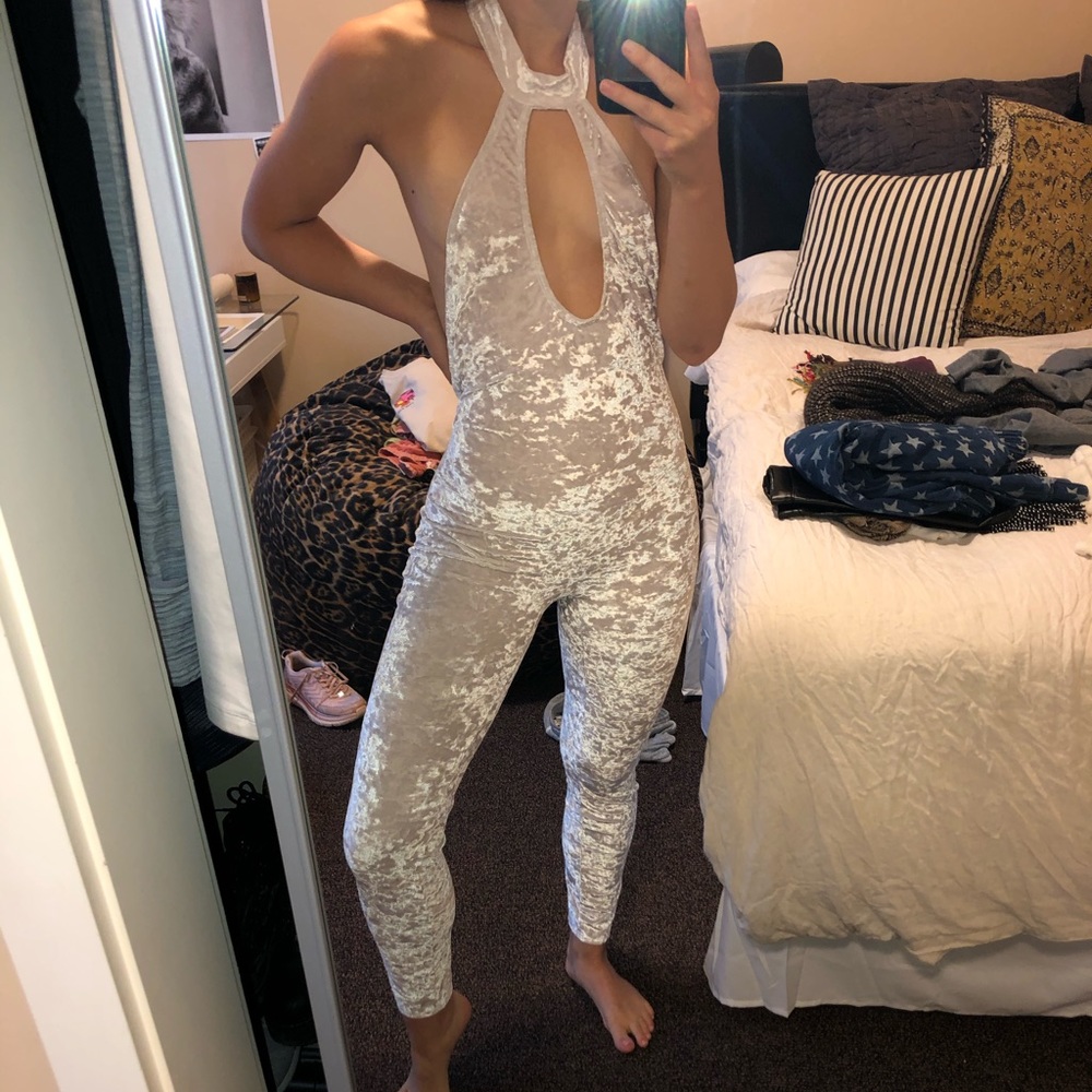 Velvet Halloween Bodysuit
